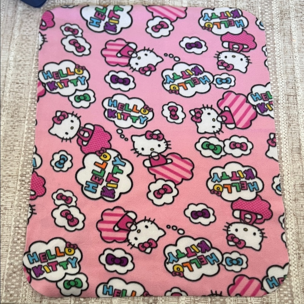 Hello Kitty Pink baby blanket